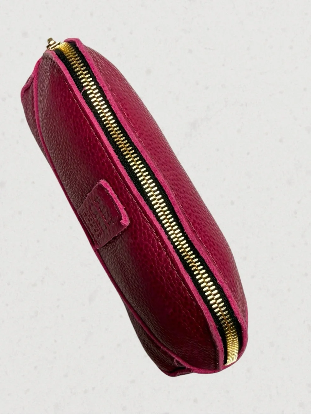 Portland Leather Artisan Bag in Orchid
